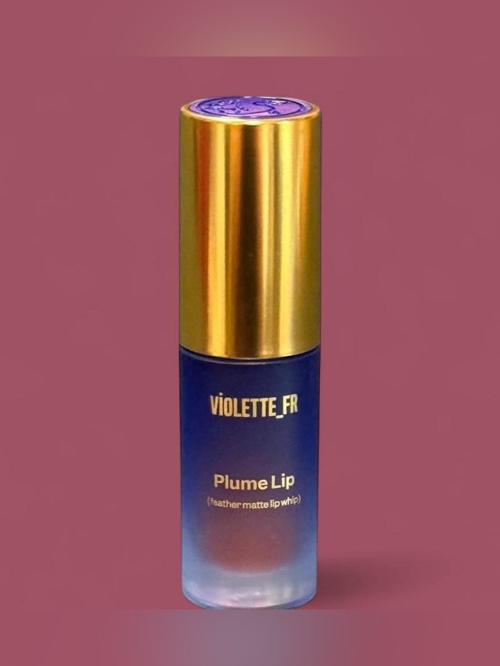 VIOLETTE_FR Plume Lip Moisturizing Feather Matte Lip Whip — Châtaigne Grillée